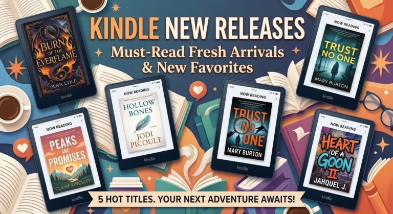 Top Kindle New Releases You Can’t Afford to Miss This Month